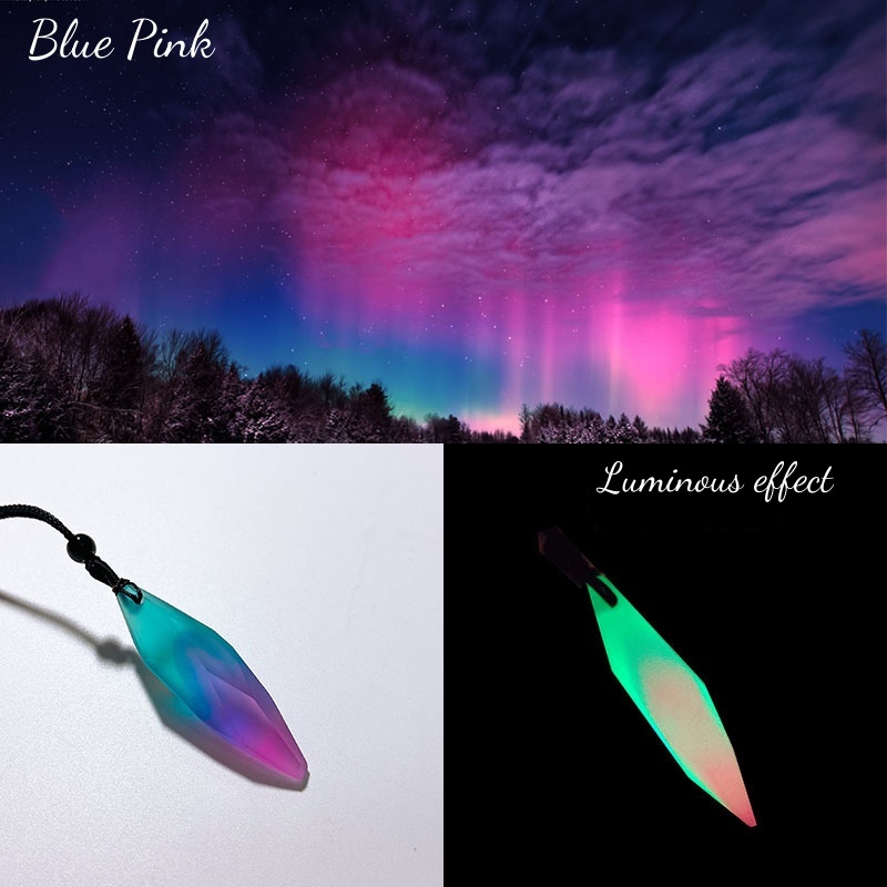 Aurora Starry Sky Pendant Necklace
