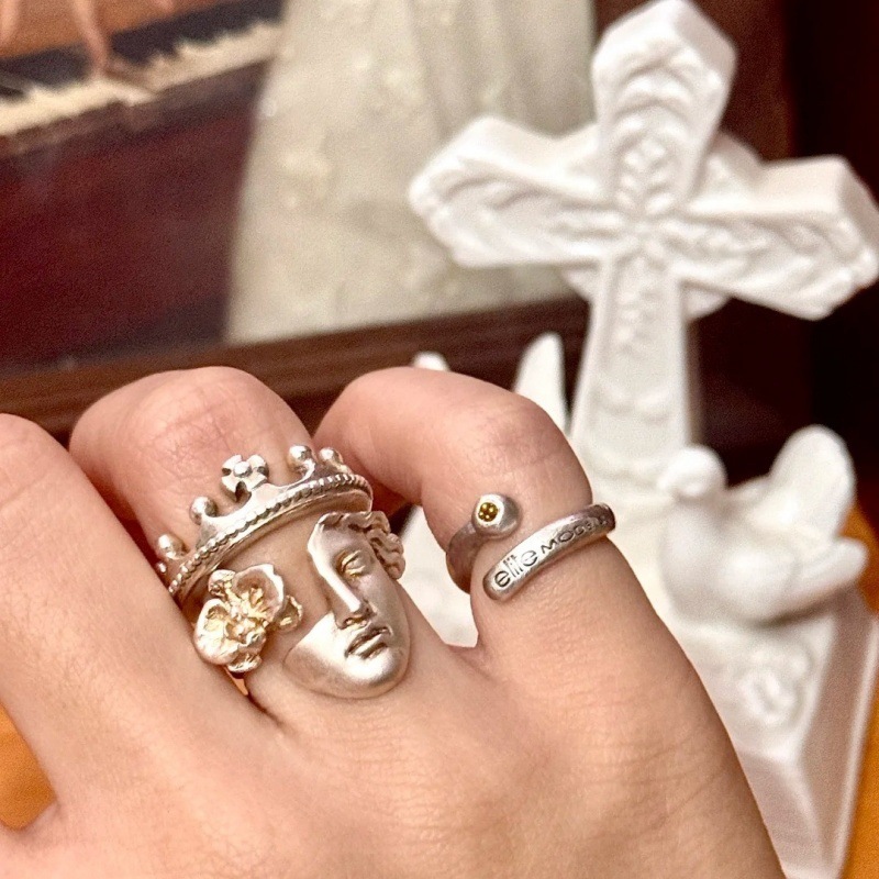 The Venus Crown Stackable Ring Set