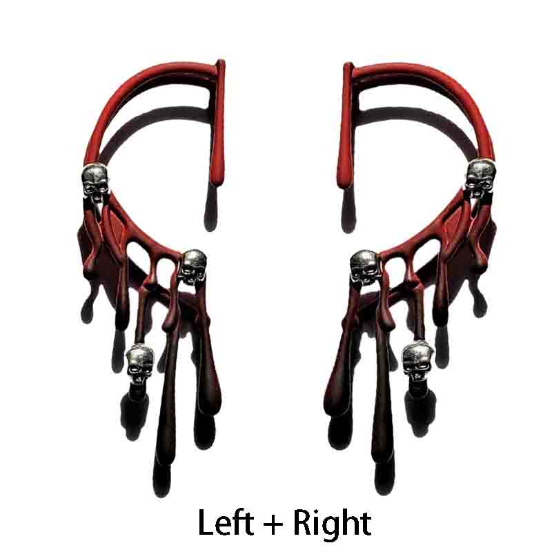 Halloween Lava Earrings