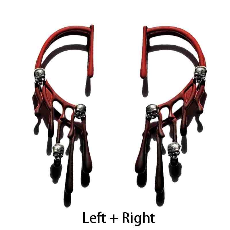 Halloween Lava Earrings