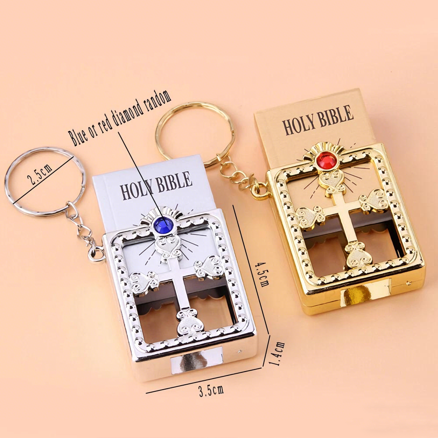 Mini Bible Keychain
