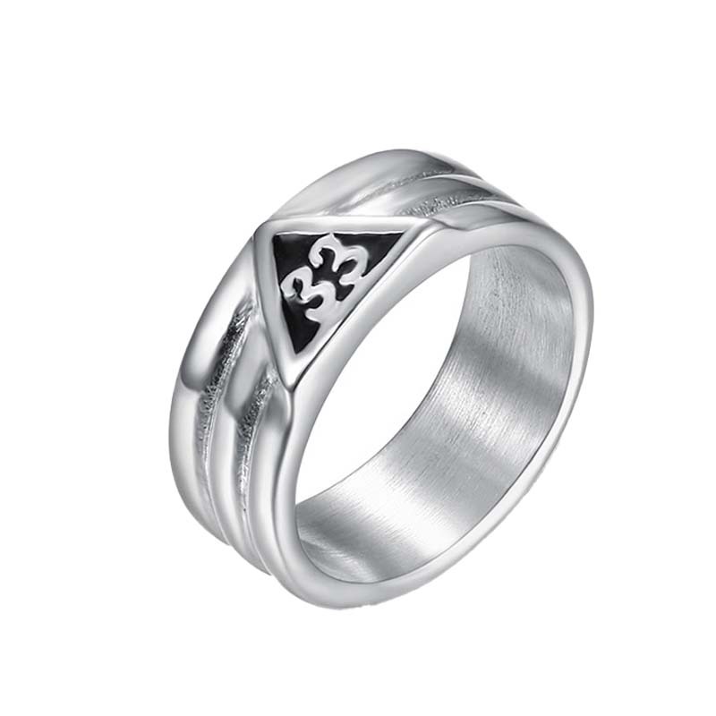 Arabic numeral 33 ring