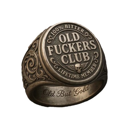 Old Fuckers Club Ring