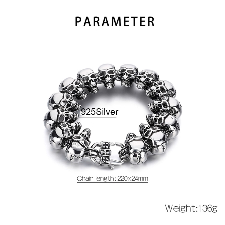 Skull Bracelet