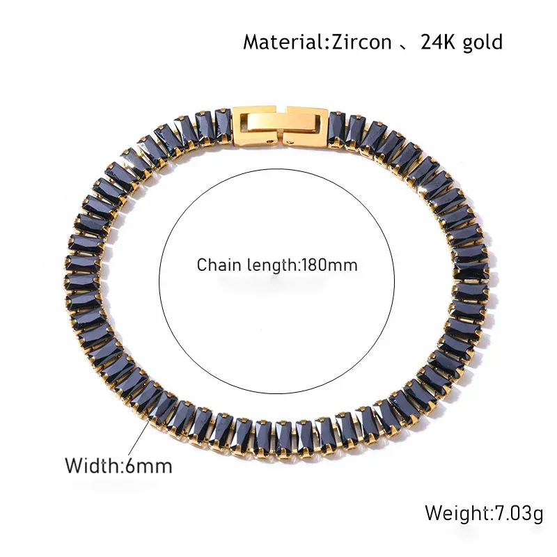 24k, Haoshi stone bracelet necklace set