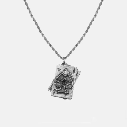 Poker Pendant Necklace