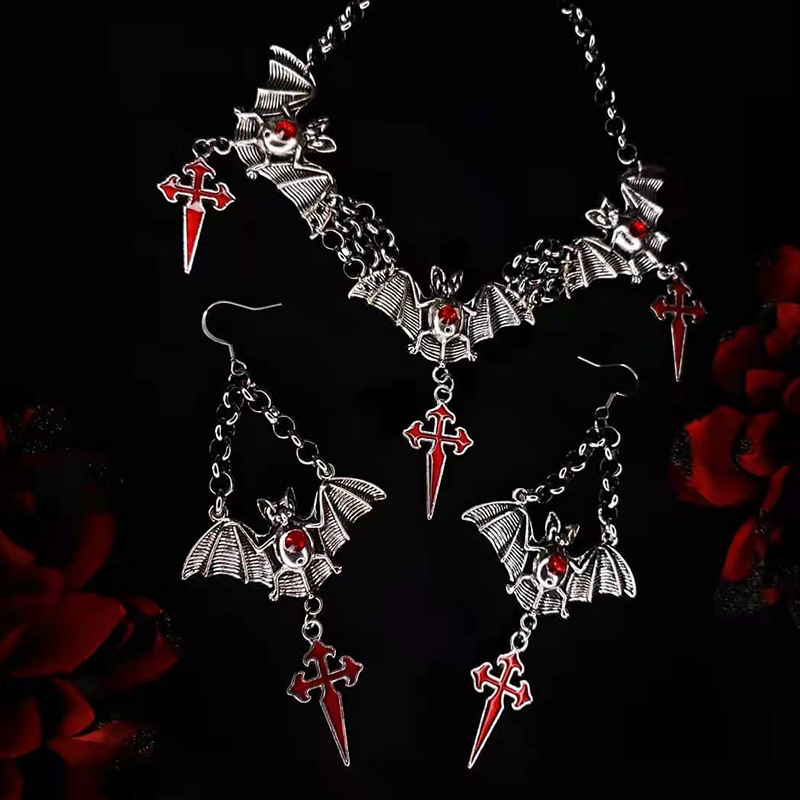 Halloween Gothic Necklace Set