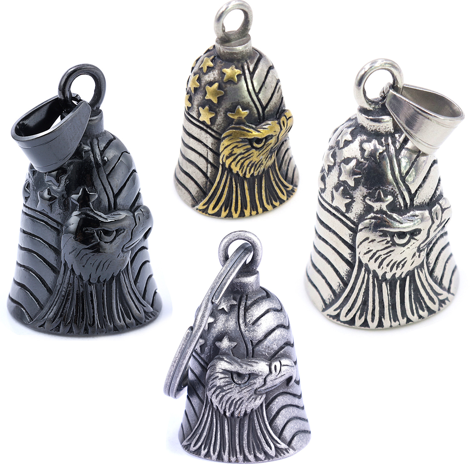 Patriot Eagle Motorcycle Bell