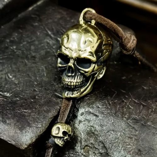 Motorcycle Guardian Riding Bell Accessory Keychain