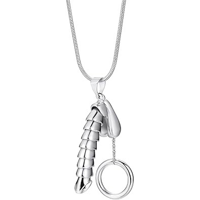 925 silver funny shape pendant