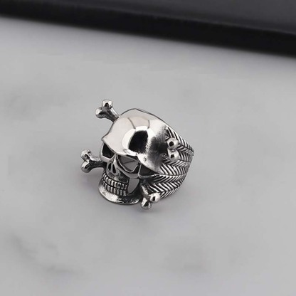 Soldier Skull Ring