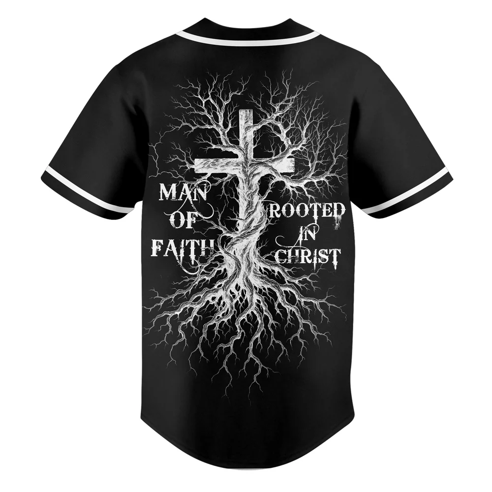 Man Of Faith Rooted In Christ All Over Print Jersey
