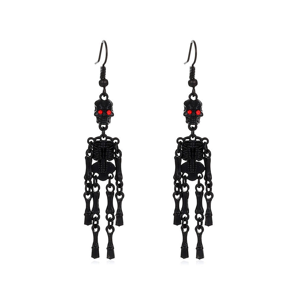 Ghost Skeleton Earrings