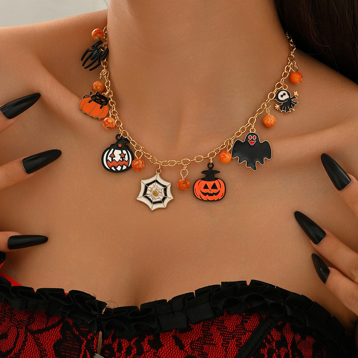 Halloween necklace