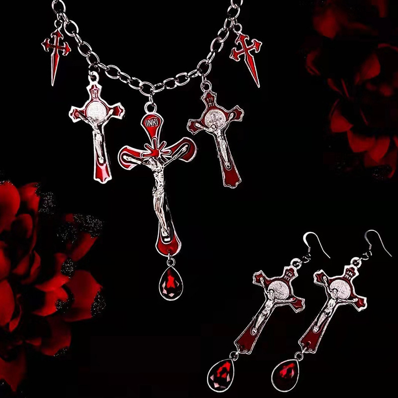 Halloween Gothic Necklace Set