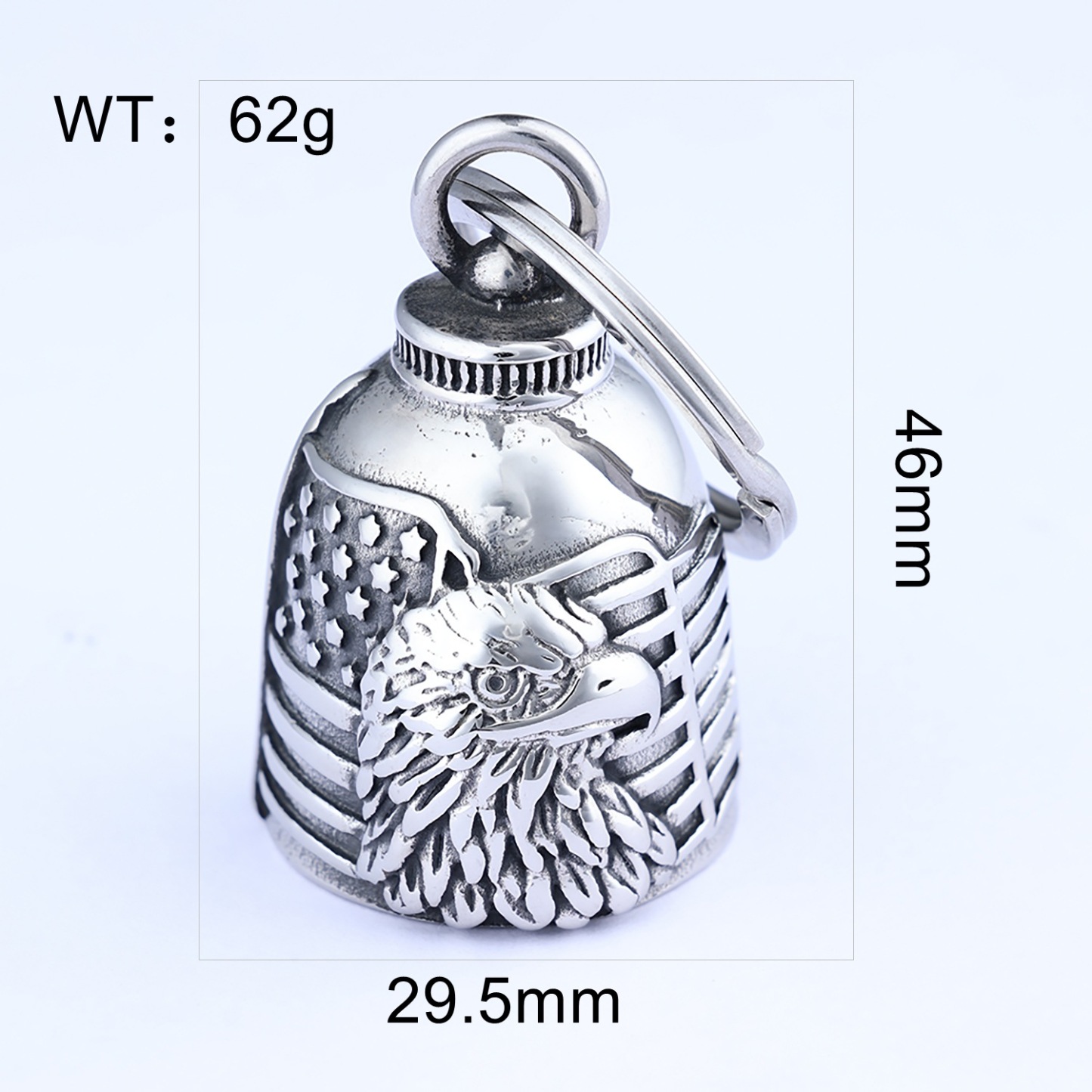 Patriot Eagle Motorcycle Bell