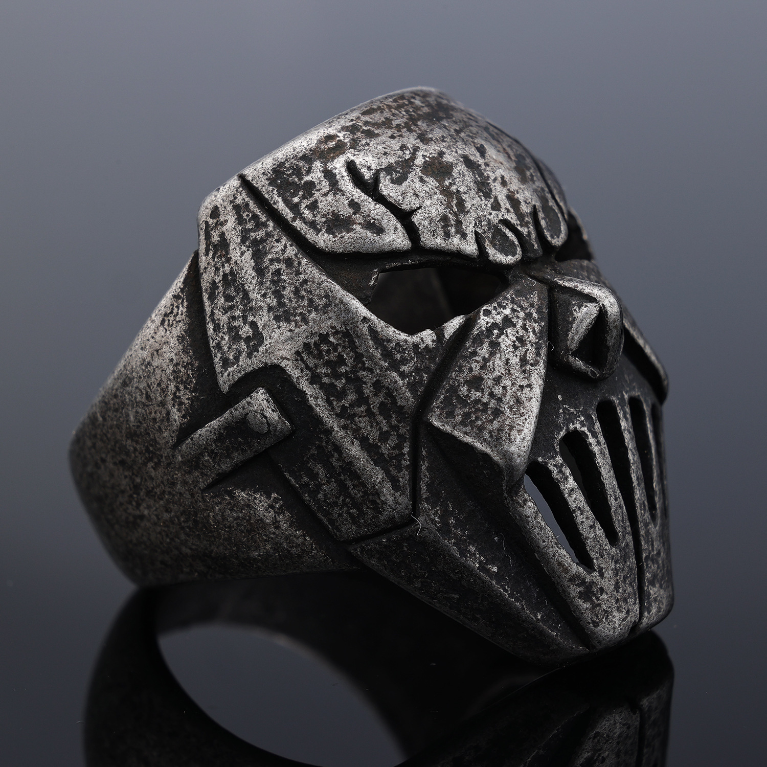 Tusk Mask Ring