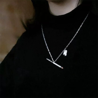Cigarette necklace