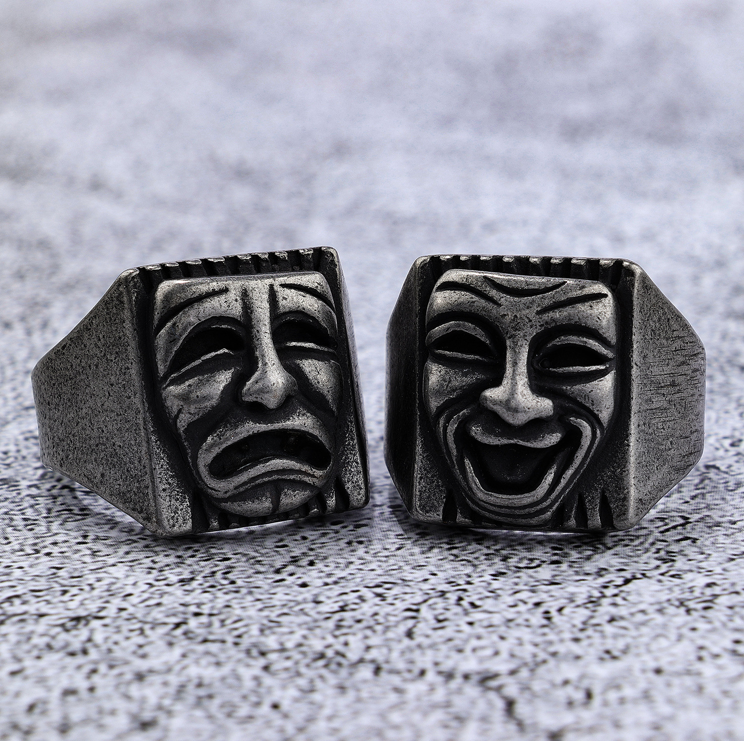 Theatrical Mask Ring