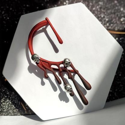 Halloween Lava Earrings