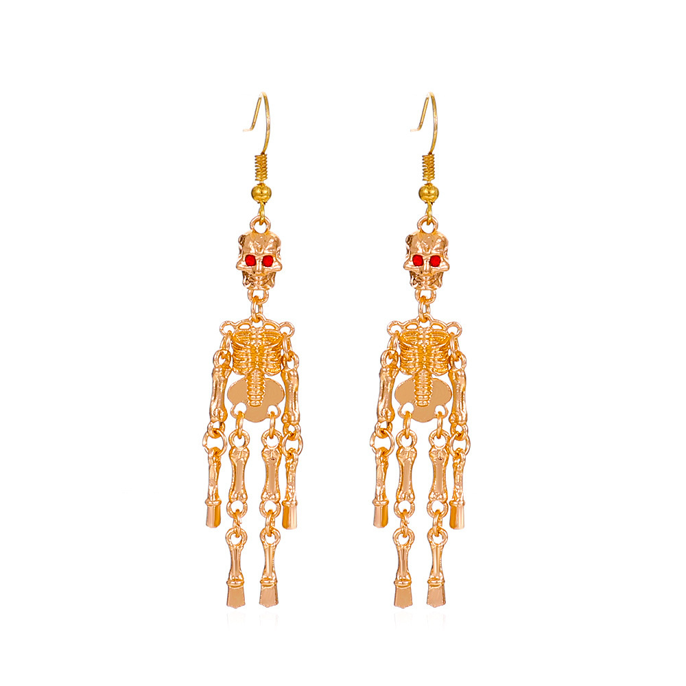Ghost Skeleton Earrings
