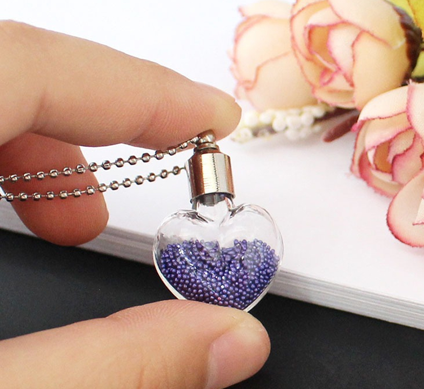 Openable bottle pendant