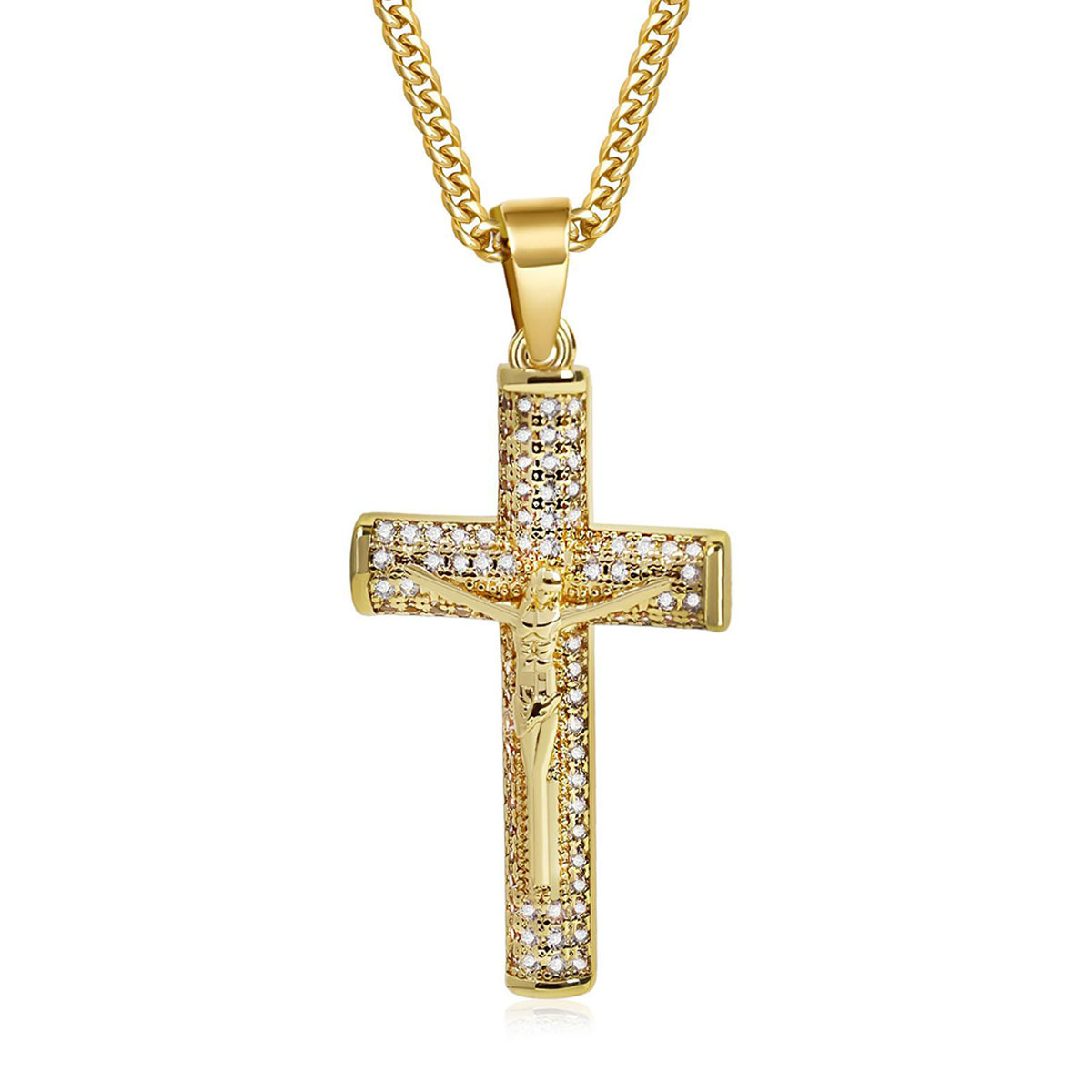 Diamond Cross Necklace