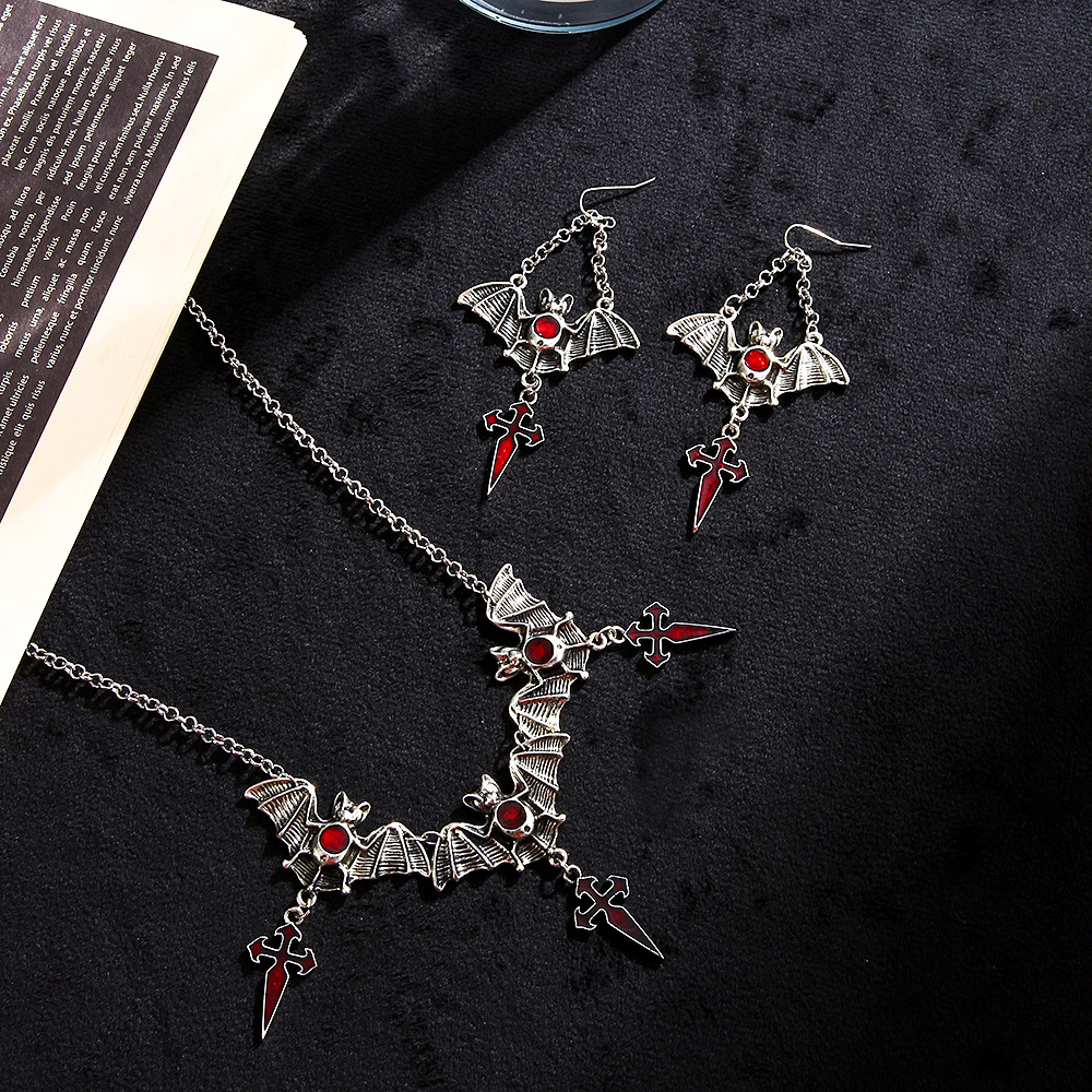 Halloween Gothic Necklace Set