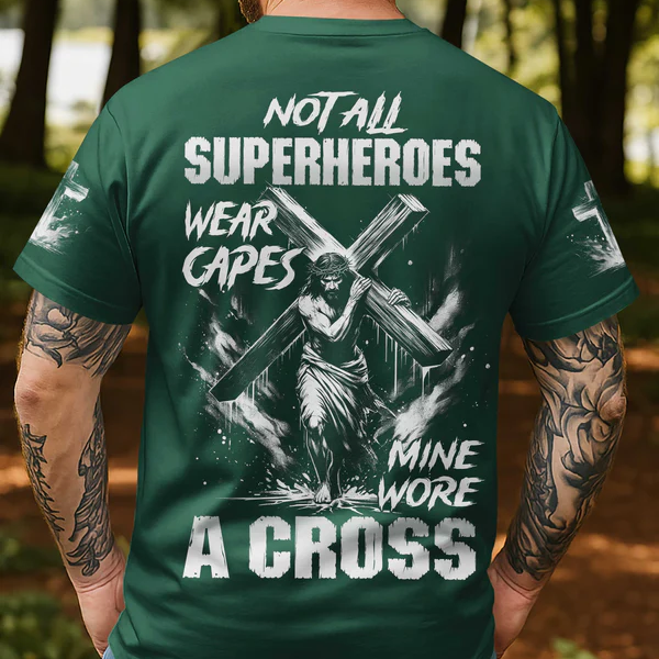 Not All Superheroes Wear Capes All Over Print T-Shirt