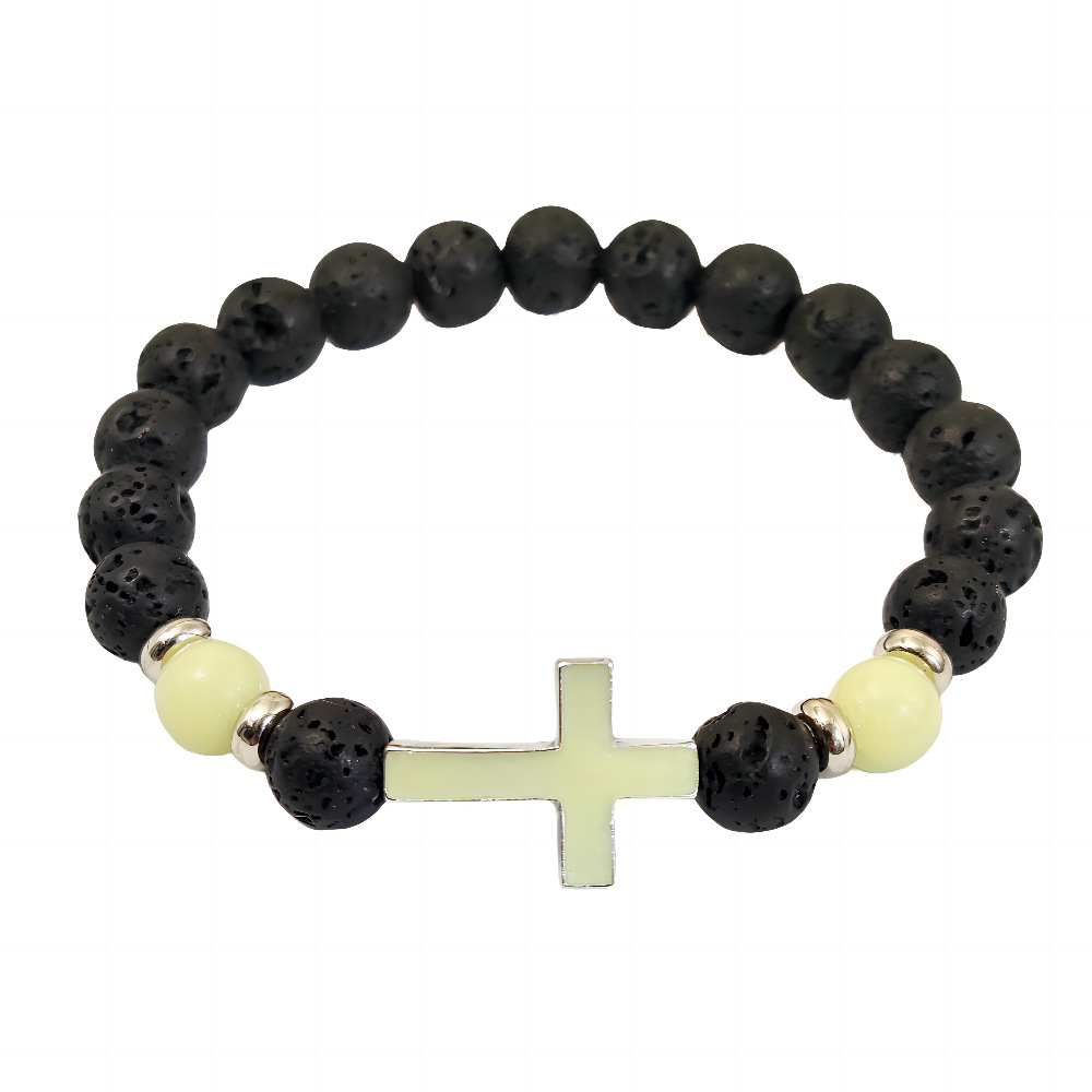 Luminous Cross Bracelet