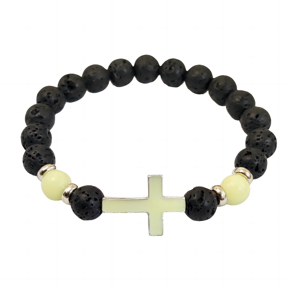 Luminous Cross Bracelet