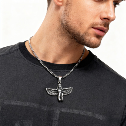 Ancient Egyptian wing-shaped necklace