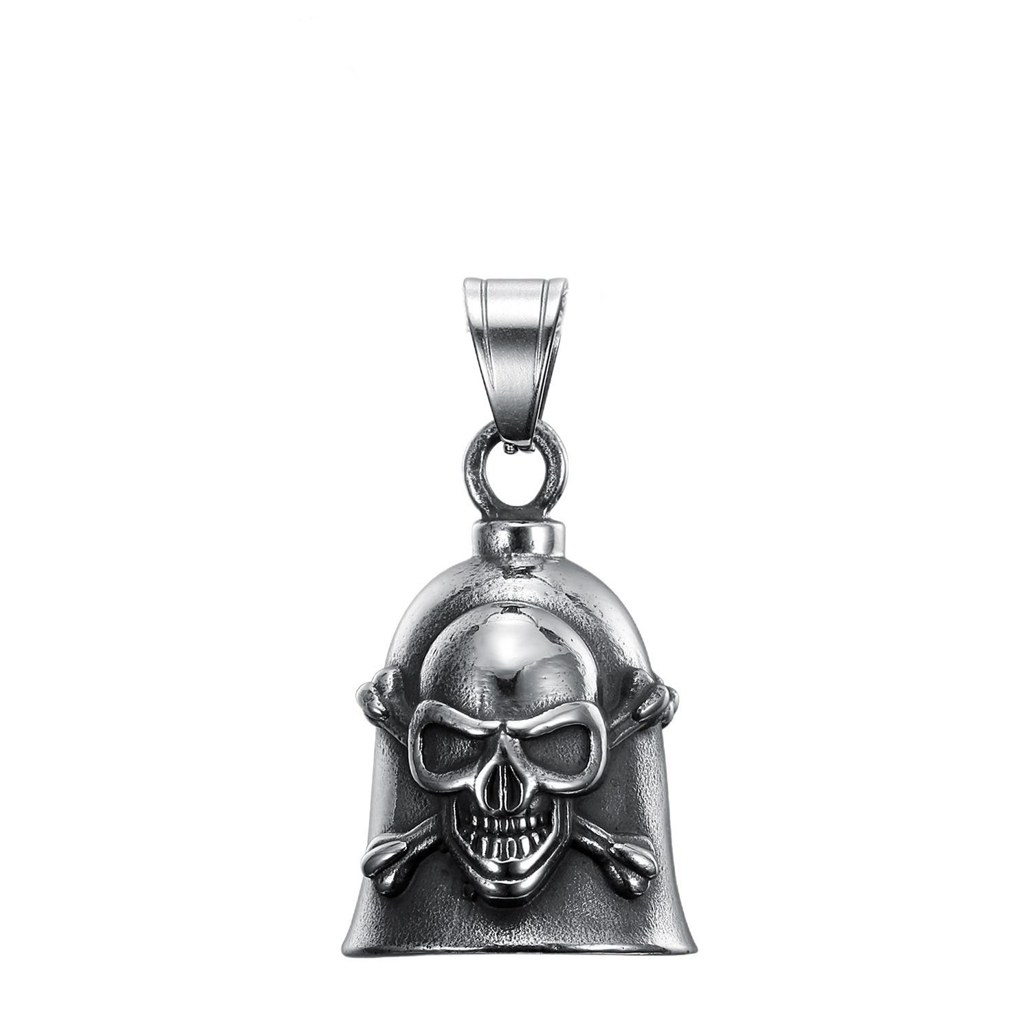 Cycling Patron Saint Skull Bell