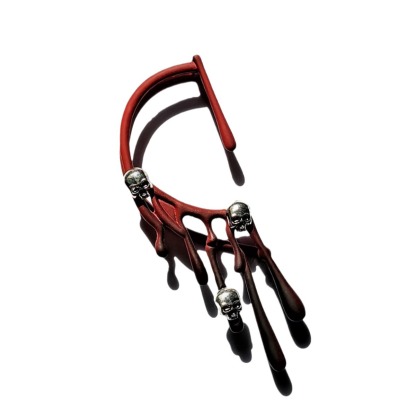 Halloween Lava Earrings