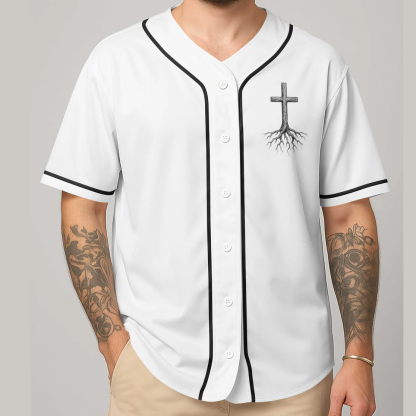 Man Of Faith Rooted In Christ All Over Print Jersey