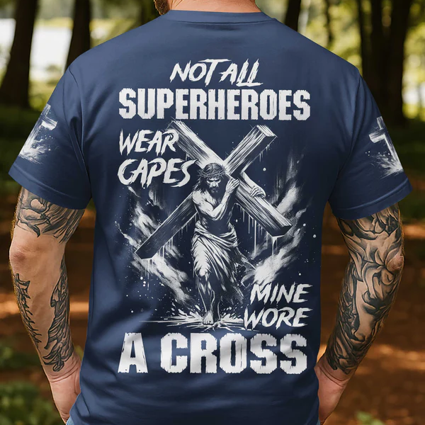 Not All Superheroes Wear Capes All Over Print T-Shirt