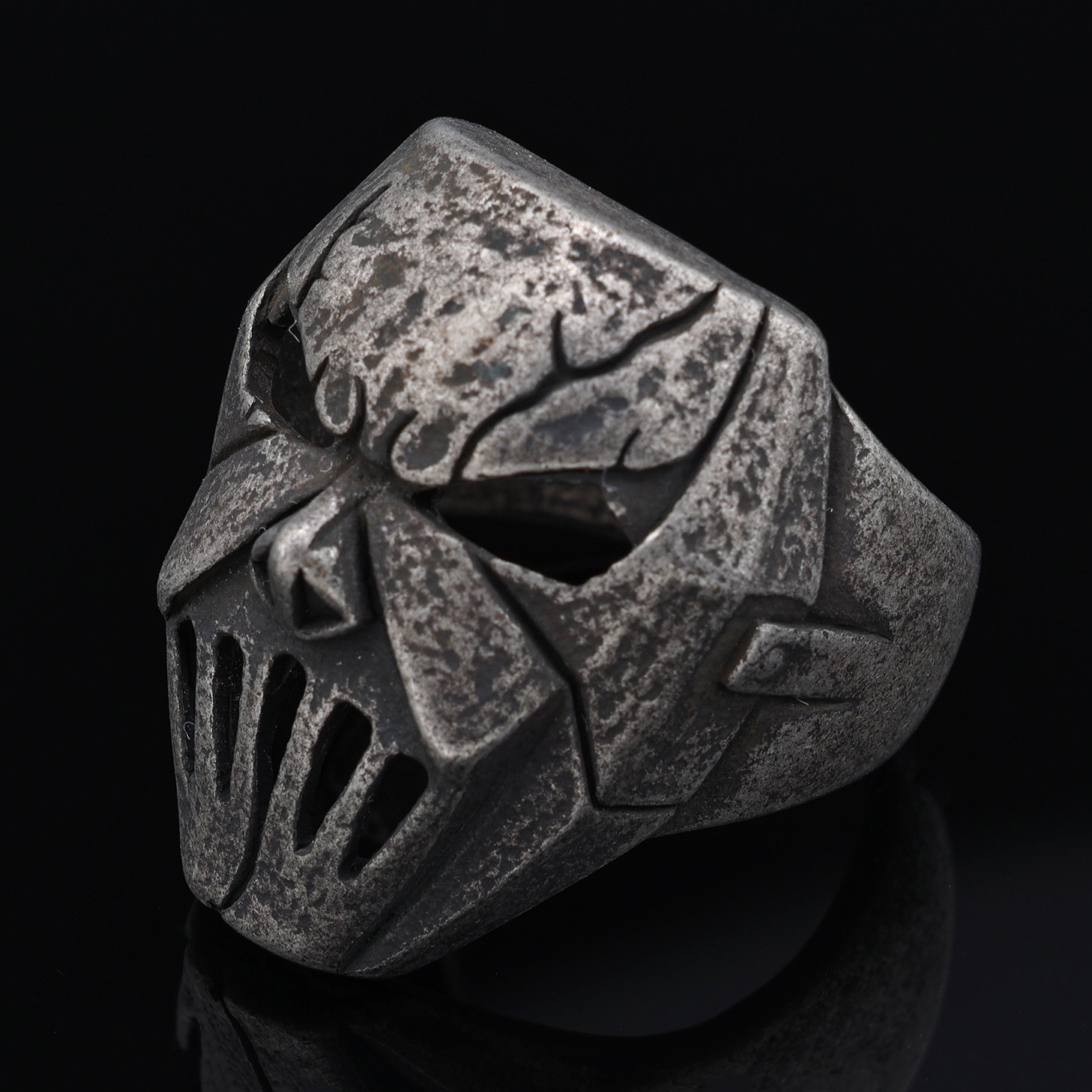Tusk Mask Ring