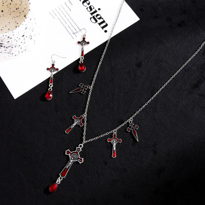 Halloween Gothic Necklace Set