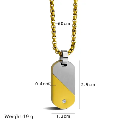 Personalized DIY engraved pendant