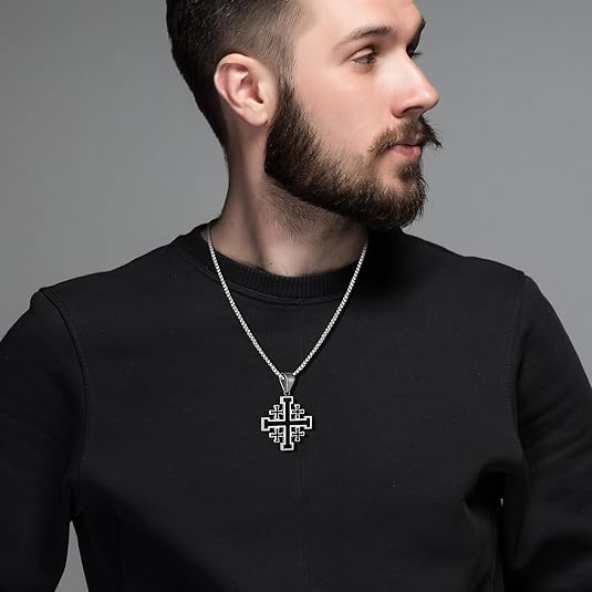 Jerusalem Cross Necklace