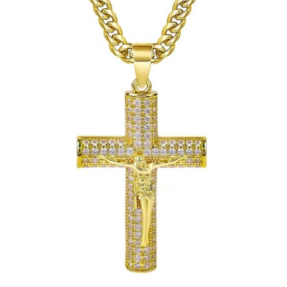 Diamond Cross Necklace