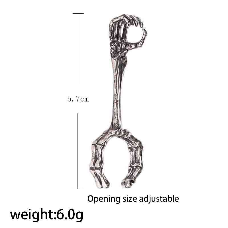 Hand bone smoking ring