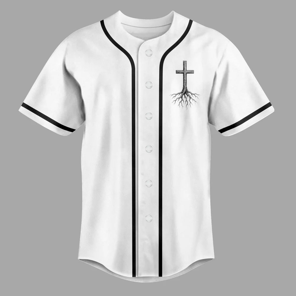 Man Of Faith Rooted In Christ All Over Print Jersey