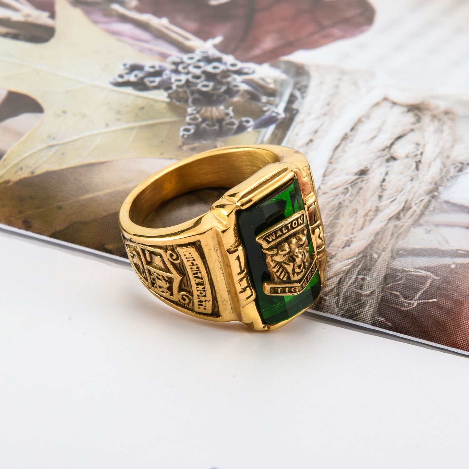 1973 Walton Tiger Head Ring