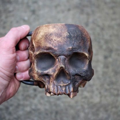 SKULL TEACUP