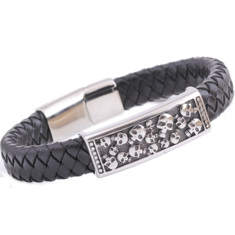 Halloween skull bracelet