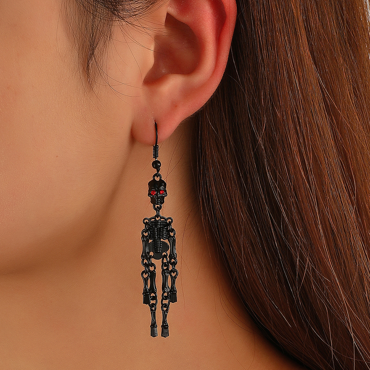 Ghost Skeleton Earrings