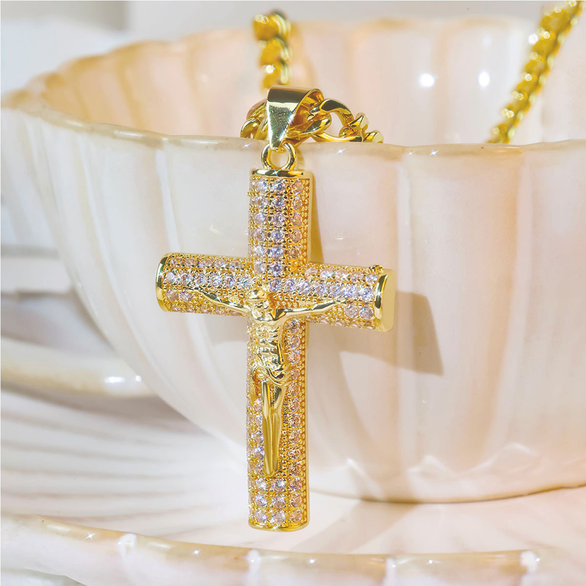 Diamond Cross Necklace