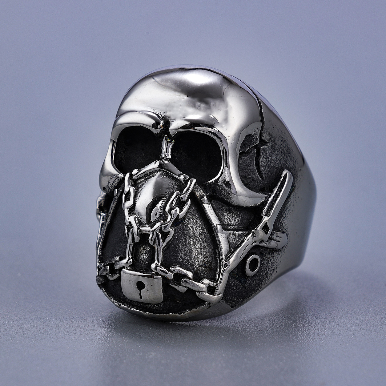 Giant Zombie Skull Ring