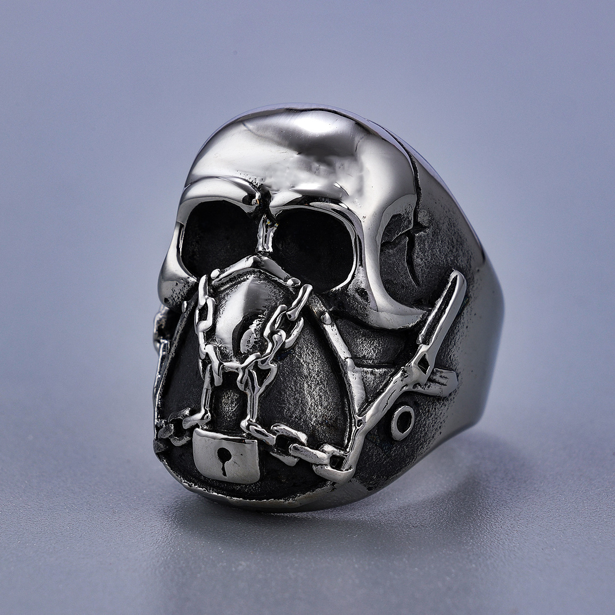 Giant Zombie Skull Ring